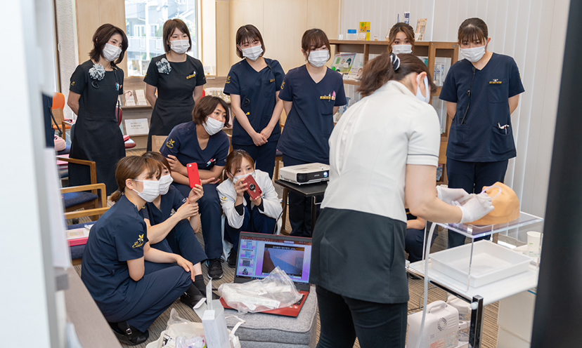 院内勉強会の様子